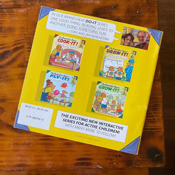 Vintage 1996 The Berenstain Bears Draw-It! Drawing Lessons From Stan & Jan Book - Picture 5 of 6